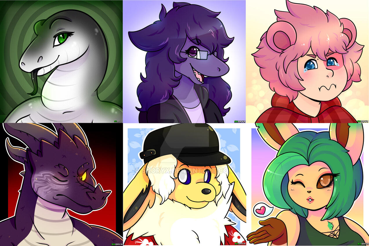 Shaded avatars