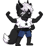 Pixel doll with bounce + extra animation