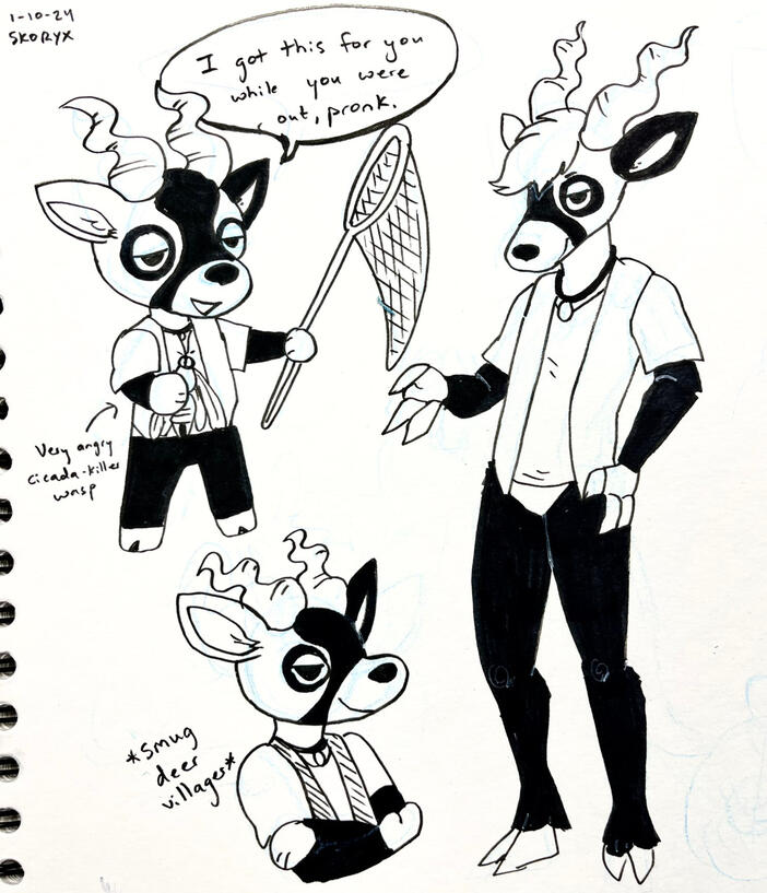 Monochrome sketchpage